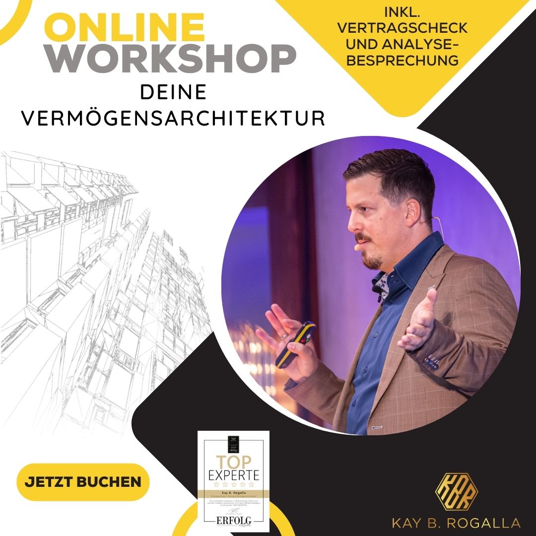 Online-Workshop | Deine Vermögensarchitektur – Kay B. Rogalla Online-Workshop | Deine Vermögensarchitektur