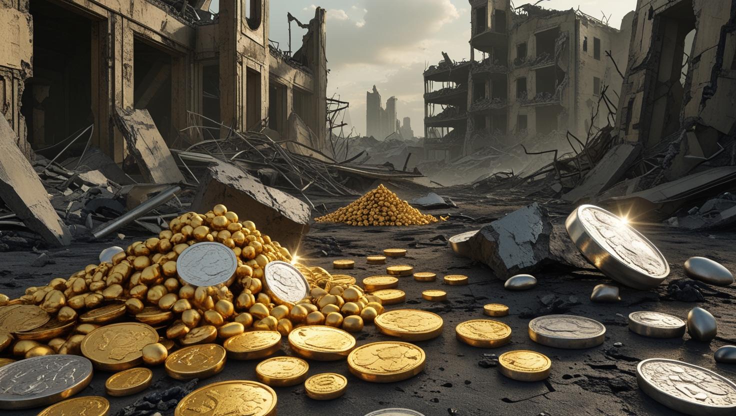 Gold und Silber ueberleben Krisen - sichere Wertanlage