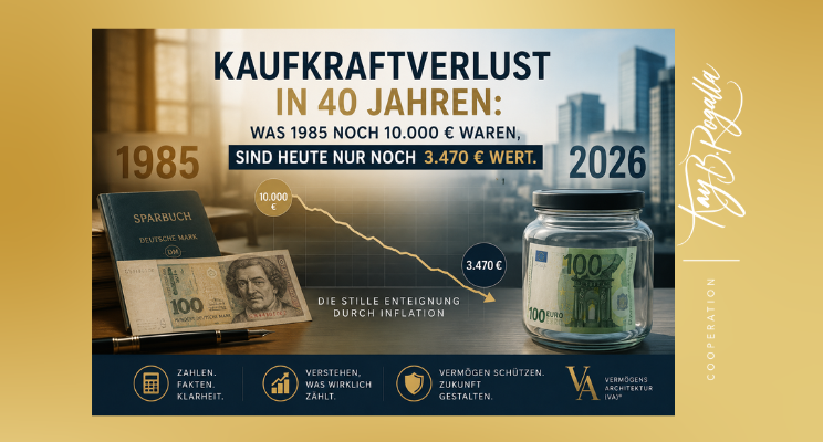 Kaufkraftverlust in Deutschland. Was sind 100 Euro heute noch wert? – Kay B. Rogalla